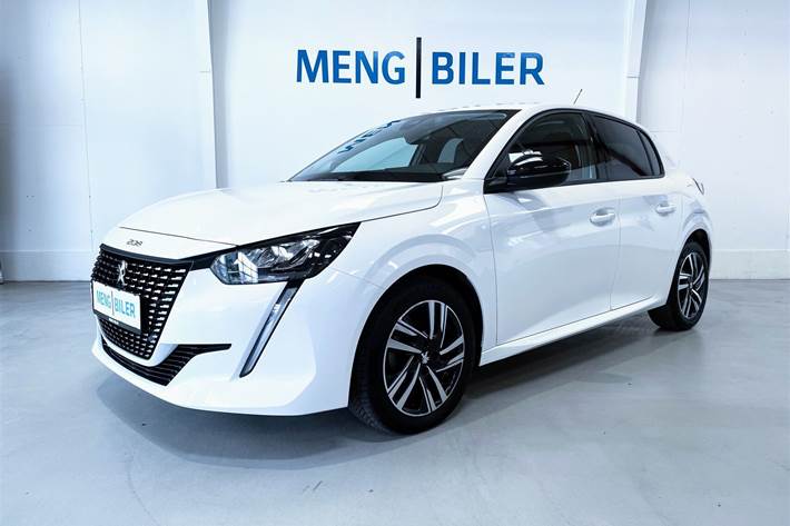 Hvid Peugeot 208 fra 2023