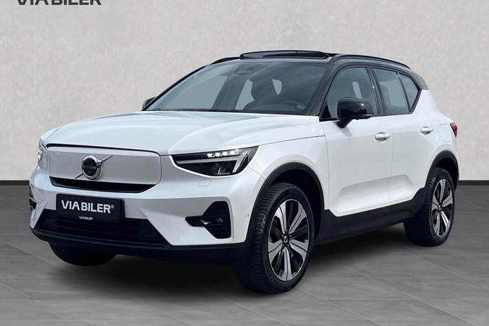 Hvid Volvo XC40 fra 2022