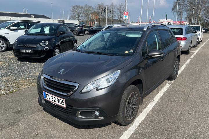 Grøn Peugeot 2008 fra 2015