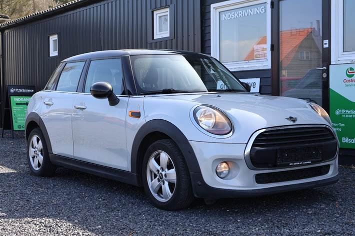 Hvid Mini Cooper fra 2018