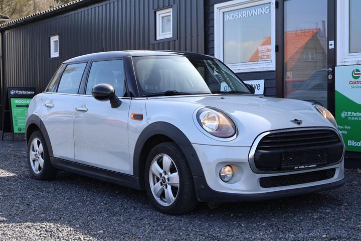 Hvid Mini Cooper fra 2018