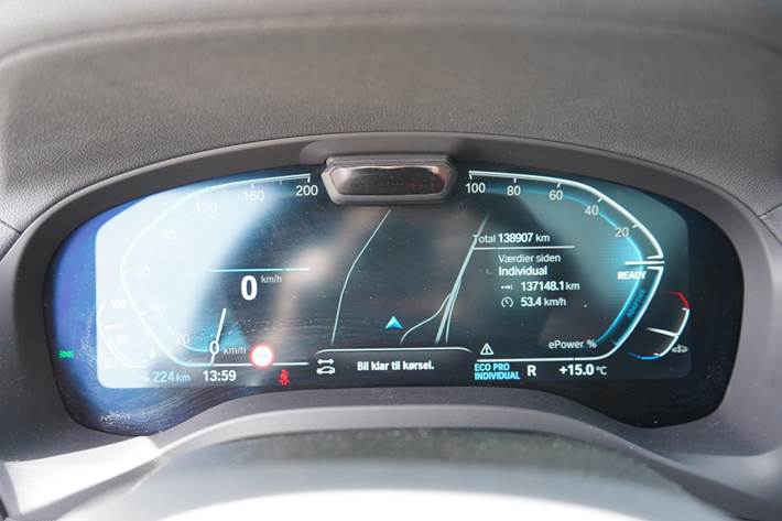 Sort BMW iX3 fra 2022