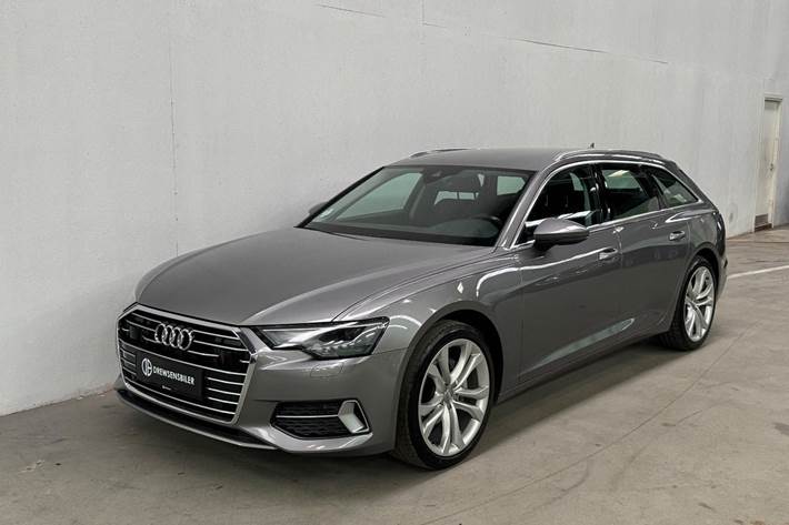 Grå Audi A6 fra 2019