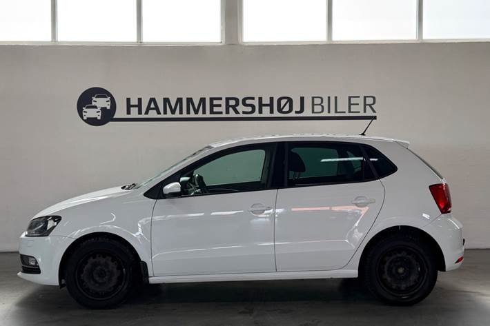 Hvid VW Polo fra 2015