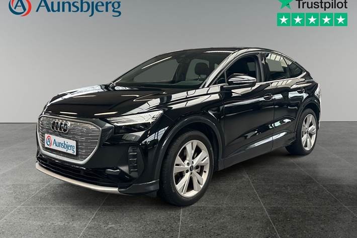 Sort Audi Q4 e-tron fra 2023