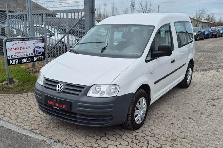 undefined VW Caddy fra 2008 set udefra