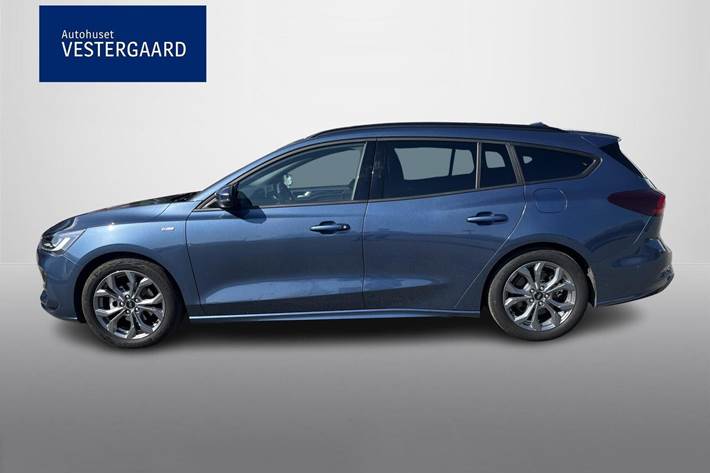 Blå Ford Focus fra 2023