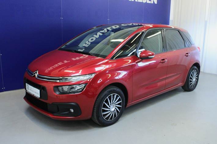 Rød Citroën C4 Picasso fra 2017