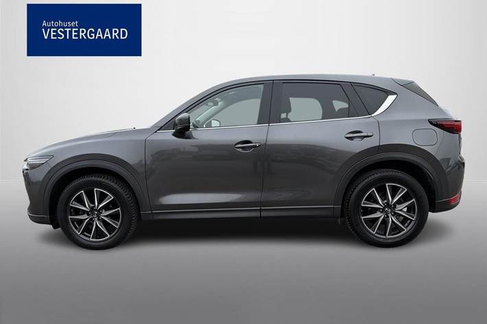 Grå Mazda CX-5 fra 2017