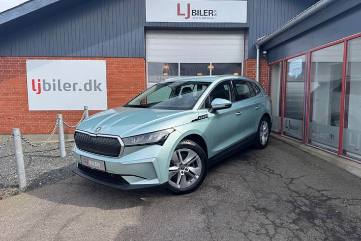 Sølv Skoda Enyaq fra 2021