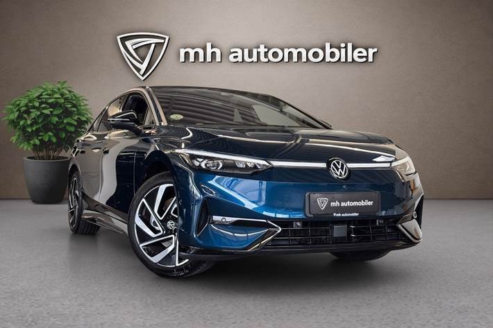 Blå VW ID.7 fra 2025