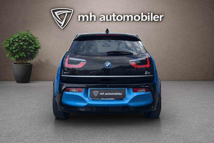 Blå BMW i3s fra 2018