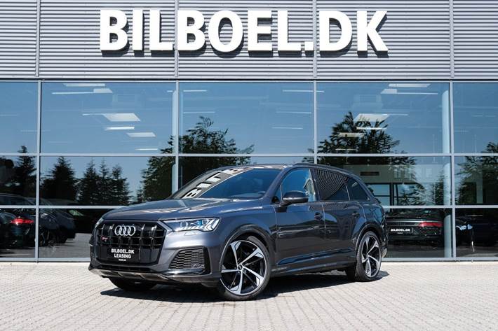 Grå Audi SQ7 fra 2020