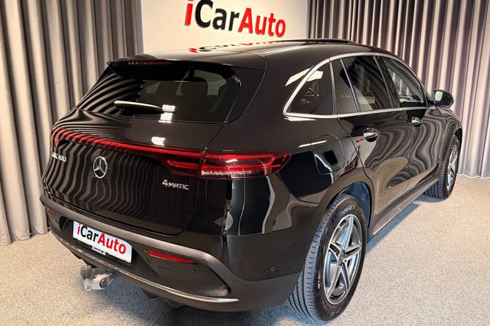 Sort Mercedes EQC400 fra 2023
