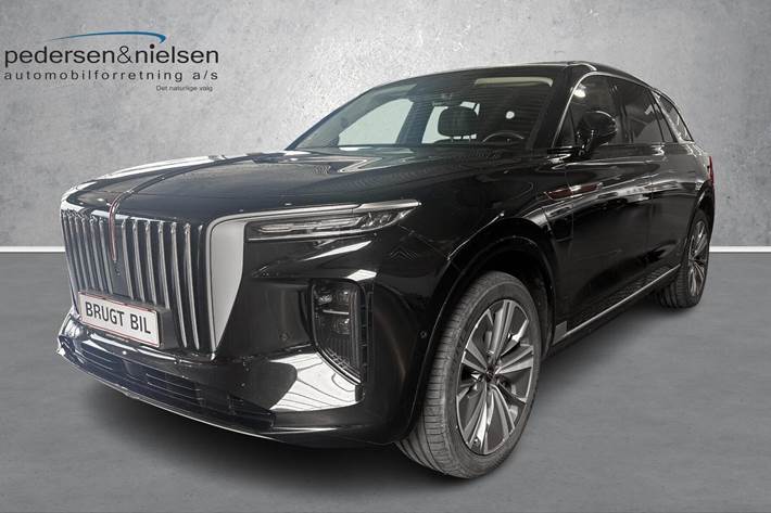 Sort Hongqi E-HS9 fra 2024