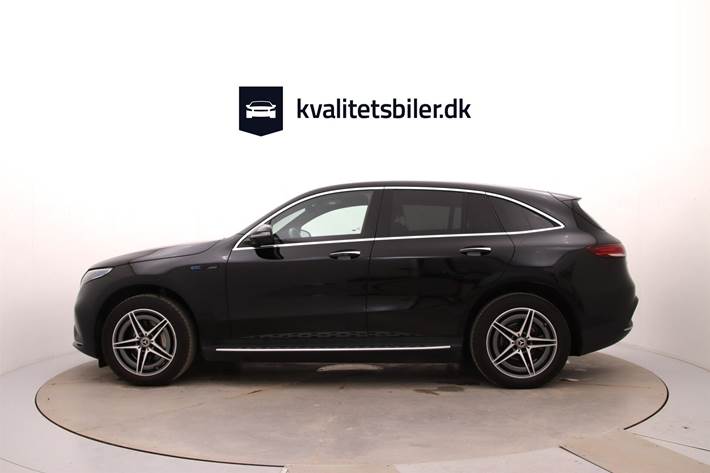 Sort Mercedes EQC 400 fra 2023