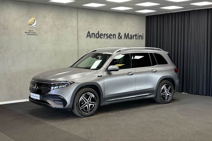 Grå Mercedes EQB 250 fra 2022