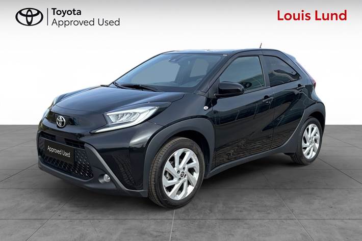 Sort Toyota Aygo X fra 2025