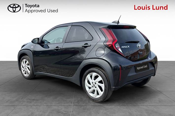 Sort Toyota Aygo X fra 2025