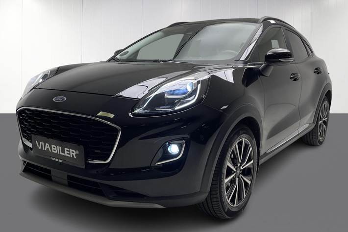 Sort Ford Puma fra 2021