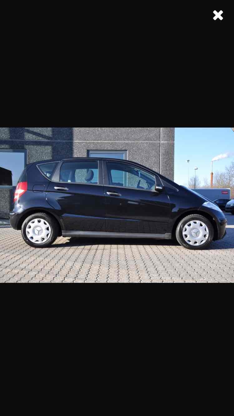 Sort Mercedes A160 fra 2007
