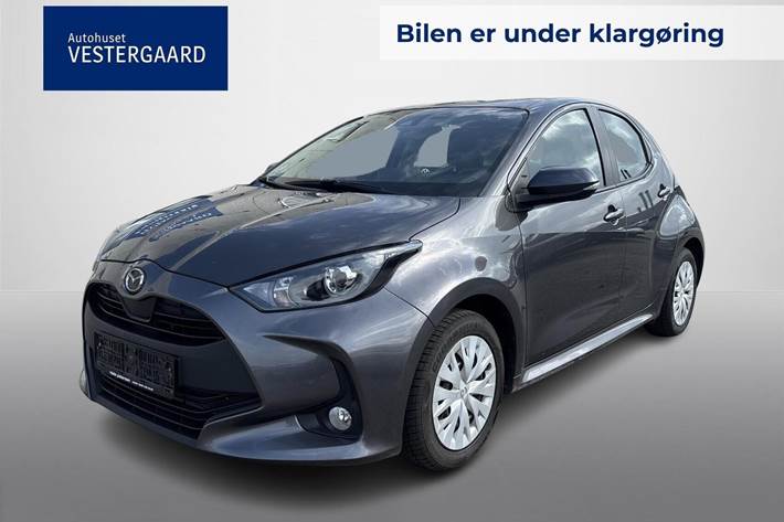 Grå Mazda 2 fra 2022