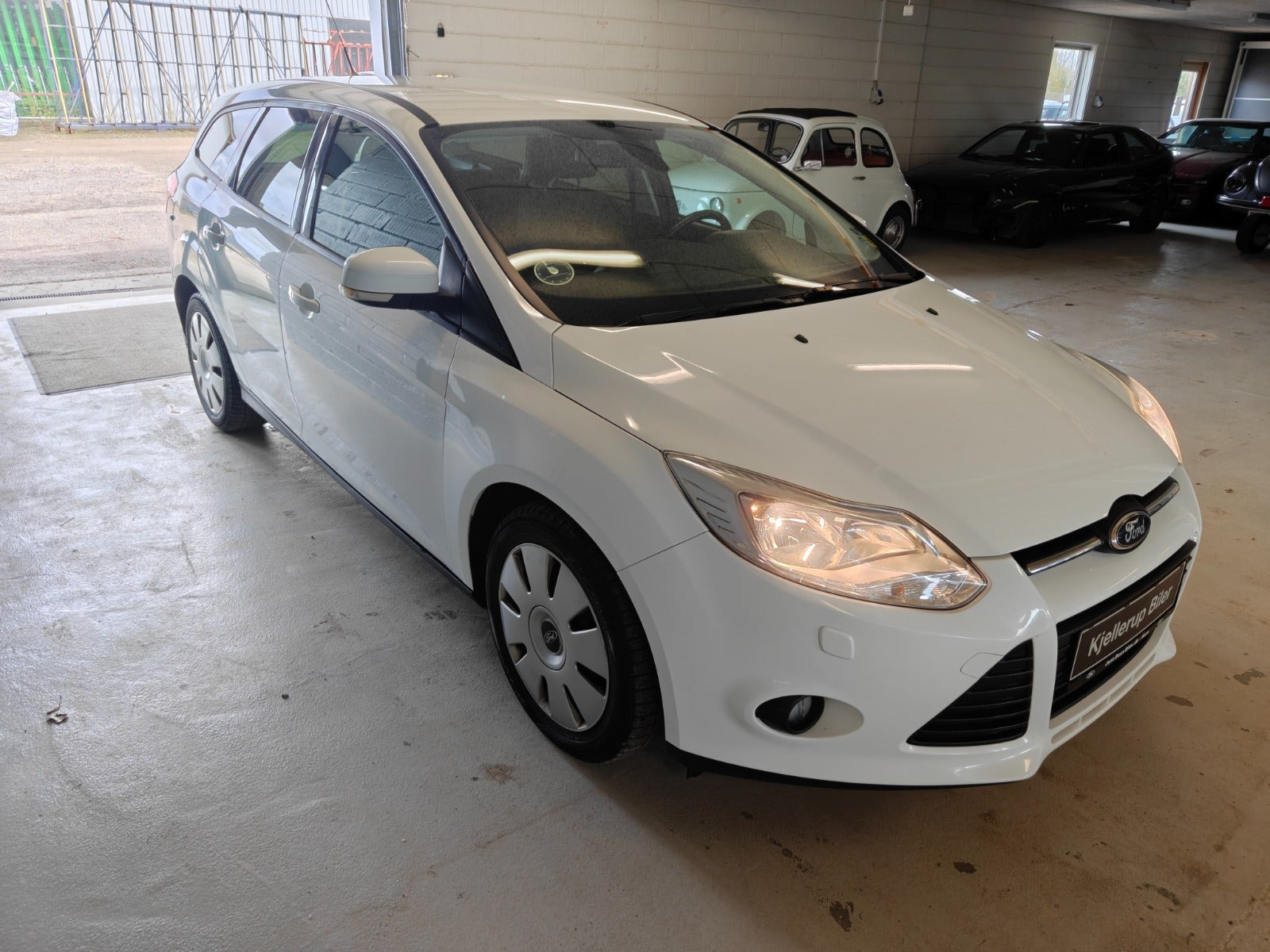 Gul Ford Focus fra 2014