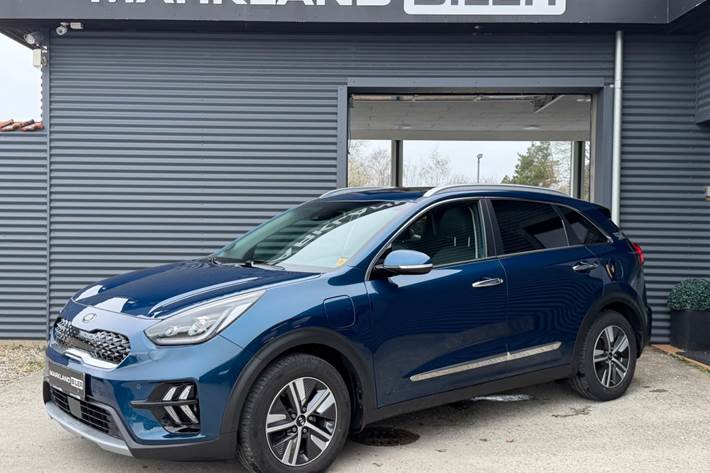 Blå Kia Niro fra 2021