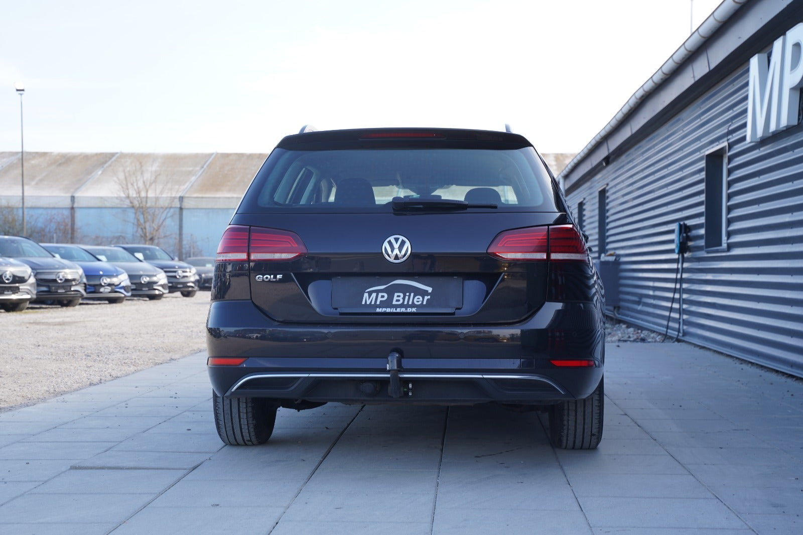 Sort VW Golf VII fra 2019