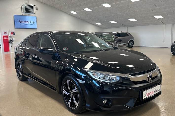 Sort Honda Civic fra 2018
