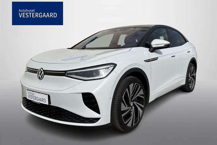 Hvid VW ID.5 fra 2022 set udefra
