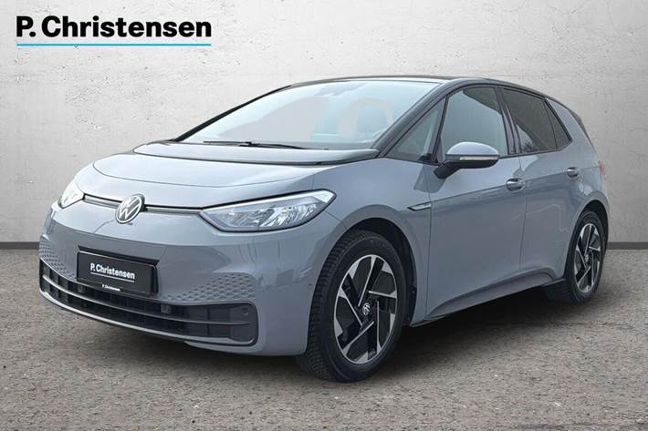 Grå VW ID.3 fra 2023