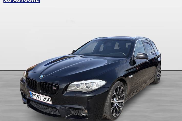 Sort BMW 530d fra 2012