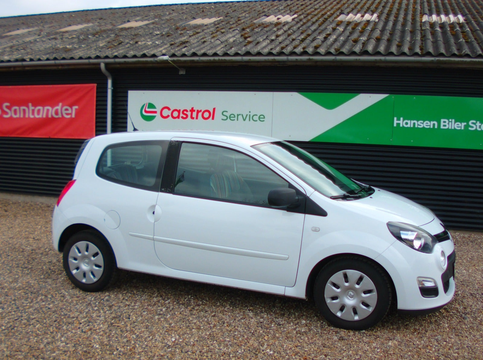 Hvid Renault Twingo fra 2014