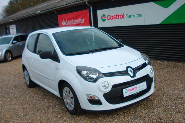 Hvid Renault Twingo fra 2014