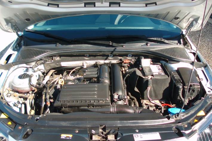 Sølv Skoda Octavia fra 2017