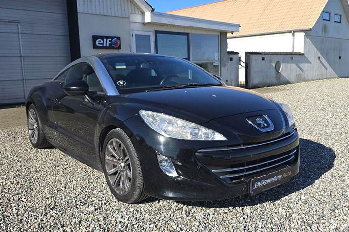 Sort Peugeot RCZ fra 2010