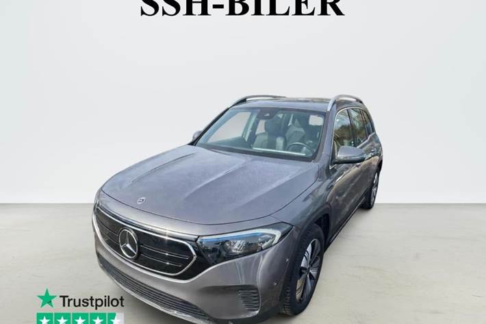 Grå Mercedes EQB300 fra 2023