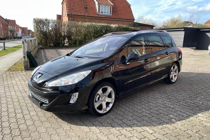Sort Peugeot 308 fra 2011