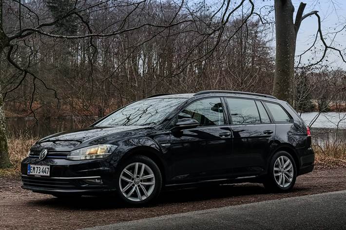 Sort VW Golf VII fra 2018