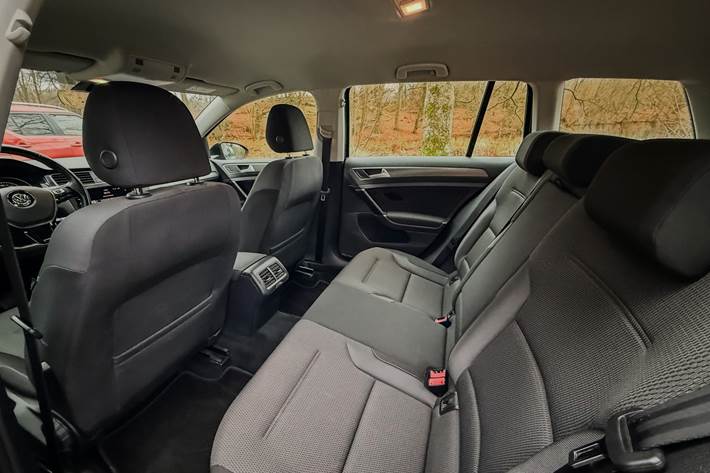 Sort VW Golf VII fra 2018