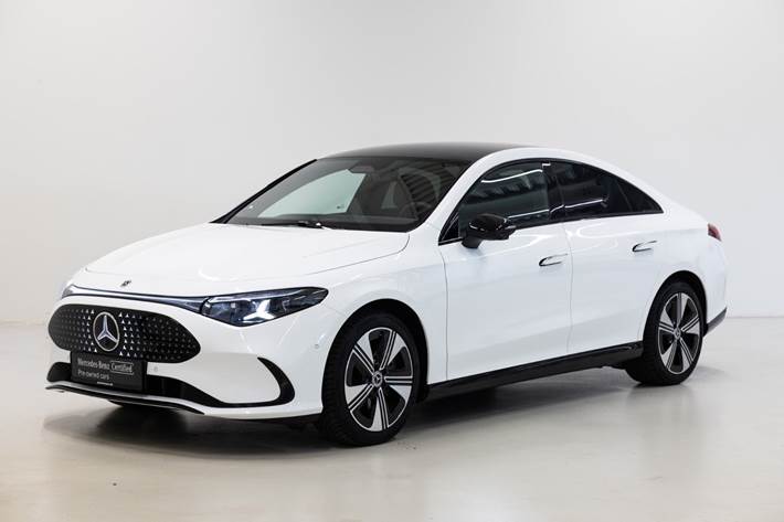 Hvid Mercedes CLA250+ fra 2026