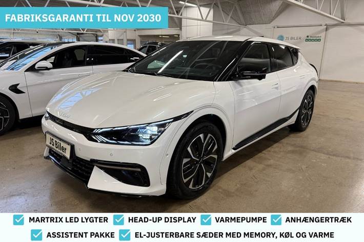 Hvid Kia EV6 fra 2023