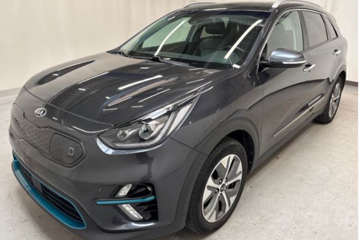 Grå Kia e-Niro fra 2019