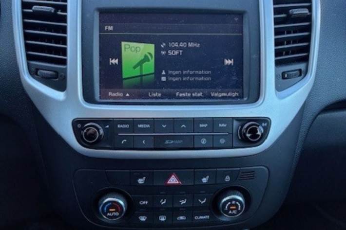 Sort Kia Venga fra 2017