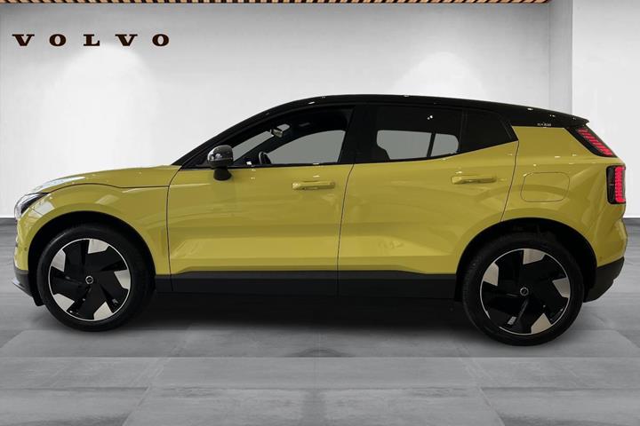 Gul Volvo EX30 fra 2024