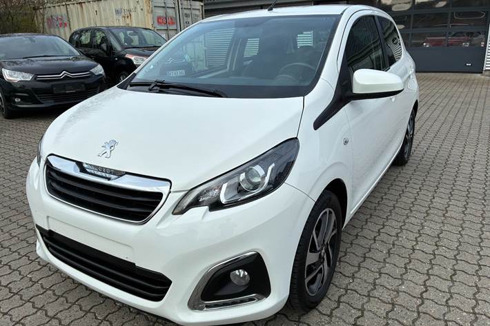 Hvid Peugeot 108 fra 2020