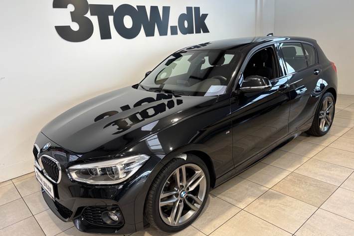Sort BMW 118d fra 2019