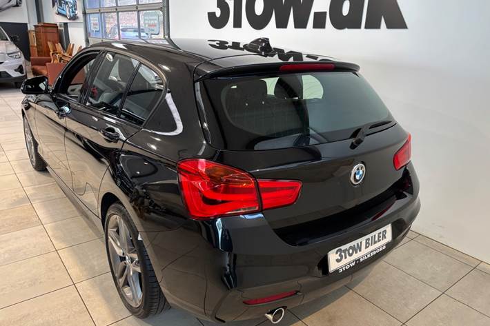 Sort BMW 118d fra 2019