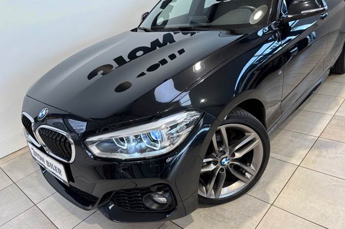 Sort BMW 118d fra 2019